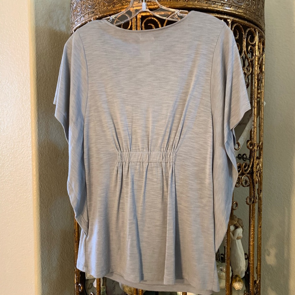Ric Rac Shawl Neck Blouse - Picture 4 of 5